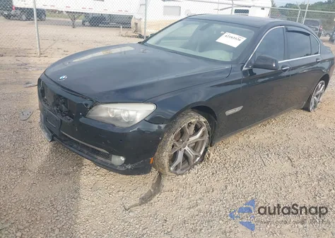 2010 BMW 750Li xDrive from USA, damaged, VIN WBAKC8C54ACY68974